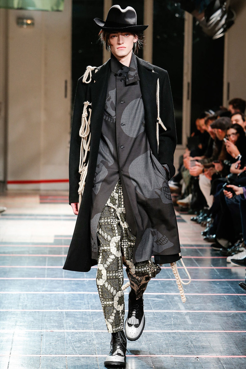 Yohji Yamamoto Fall 2014 Menswear