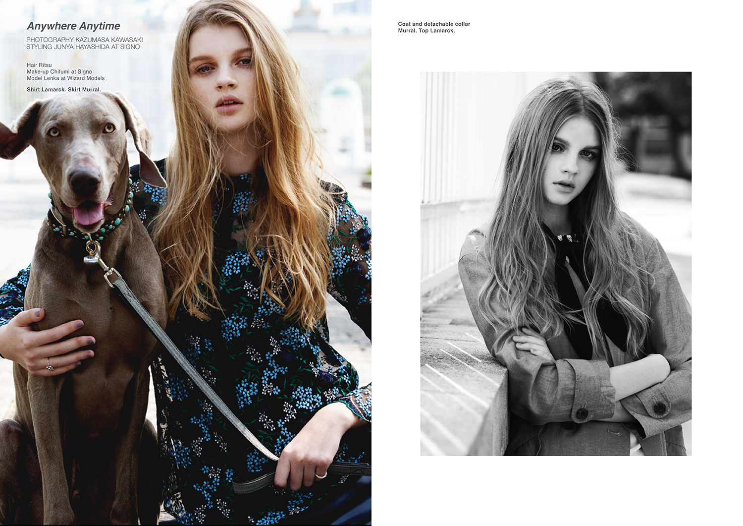 Anywhere Anytime by Kazuma Kawasaki for DEW Magazine