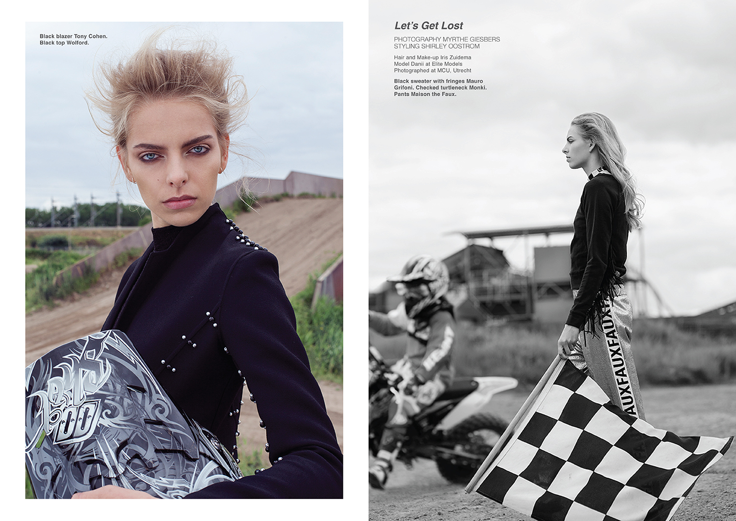 Let's Get Lost by Myrthe Giesbers for DEW Magazine