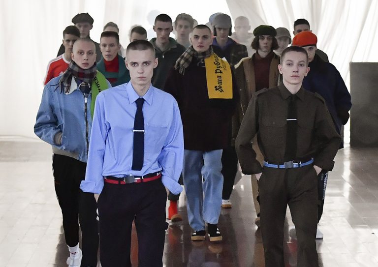 Gosha Rubchinskiy Fall 2017 Menswear