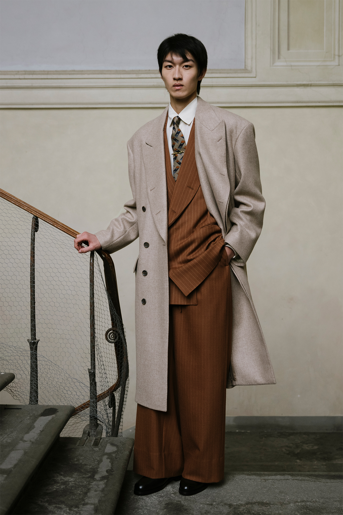 When Nostalgia Moves Forward: SOSHIOTSUKI A/W 2026 Menswear Collection